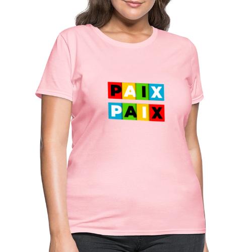 Peace in Colour - Women's T-Shirt