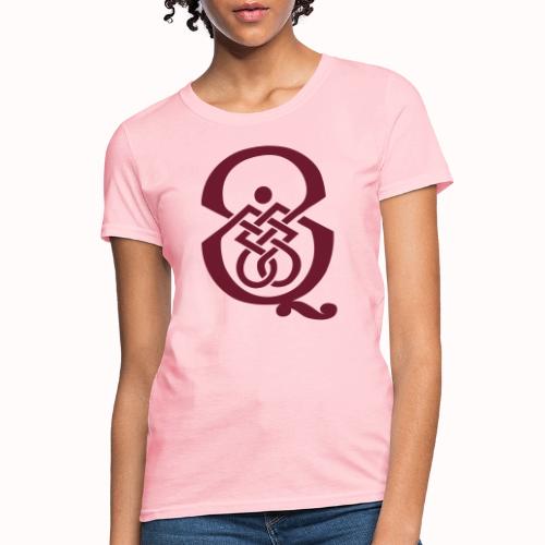 qcpb maroon logo - Women's T-Shirt