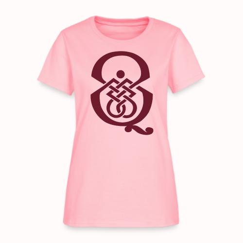 qcpb maroon logo - Women's T-Shirt
