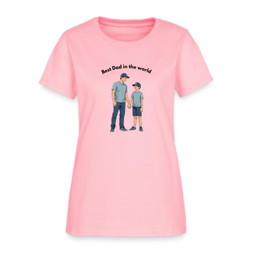Best Dad in the world - Women's T-Shirt