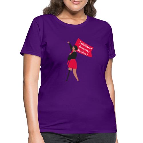 Intelligent Gorgeous Resilient - Women's T-Shirt