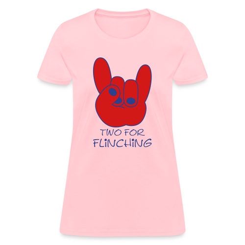 Two For Flinching Logo - Women's T-Shirt