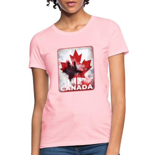 Canada's Maple Leaf Pride - Women's T-Shirt
