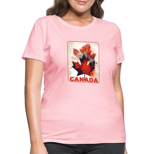 Canada Inked Leaf - Women's T-Shirt