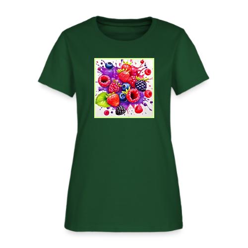 Berry Splash Mix Art - Women's T-Shirt