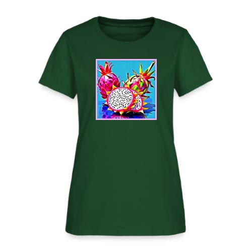 Exotic Dragon Fruit Art - Women's T-Shirt