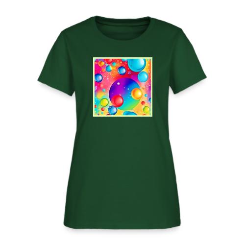 Colorful Sphere Abstract Art - Women's T-Shirt