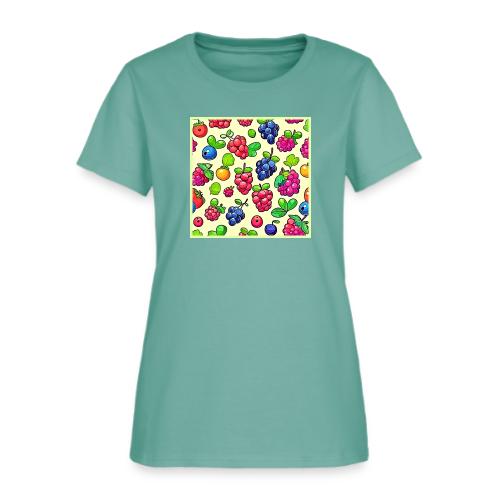 Berry Fruit Pattern Design - Women's T-Shirt