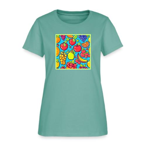 Fruitful Pattern Design - Women's T-Shirt