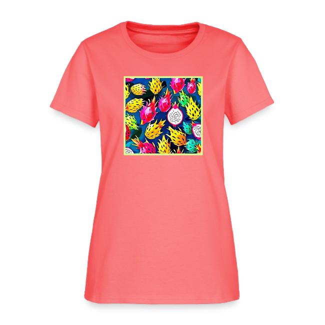 Dragon Fruit Pattern Art