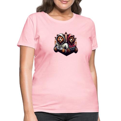 2 grizzlies gamer bears - Women's T-Shirt