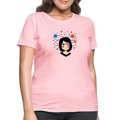Spaced Out Girl – Mouse Pad - Women's T-Shirt