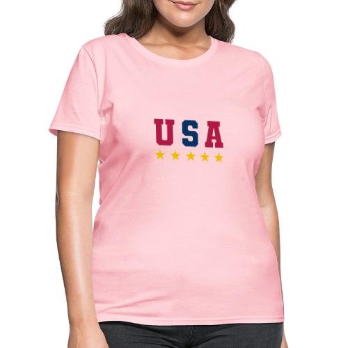 USA Varsity Stars - Women's T-Shirt