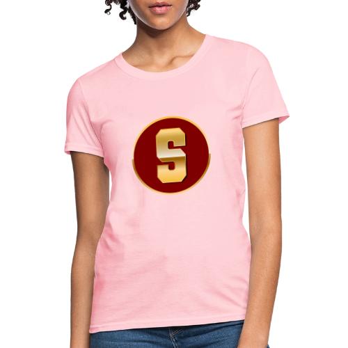 Letter S – Capital Varsity Alphabet Monogram - Women's T-Shirt