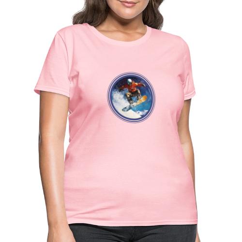 Snowboarding Rush - Women's T-Shirt