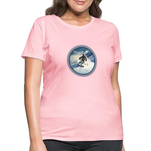 Skiing Power Moves - Women's T-Shirt