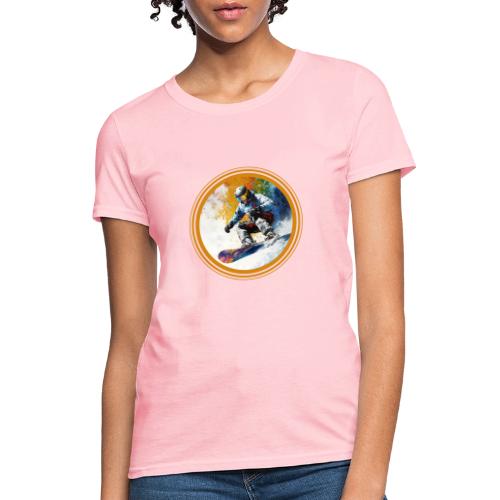 Snowboarding Dreams - Women's T-Shirt