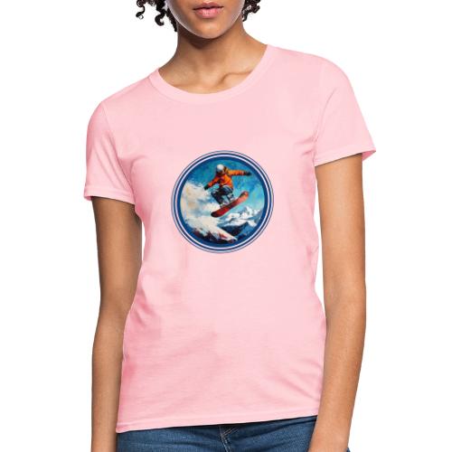 Snowboarding Vibes - Women's T-Shirt