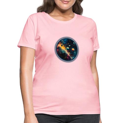 Painted Planetscape - Women's T-Shirt