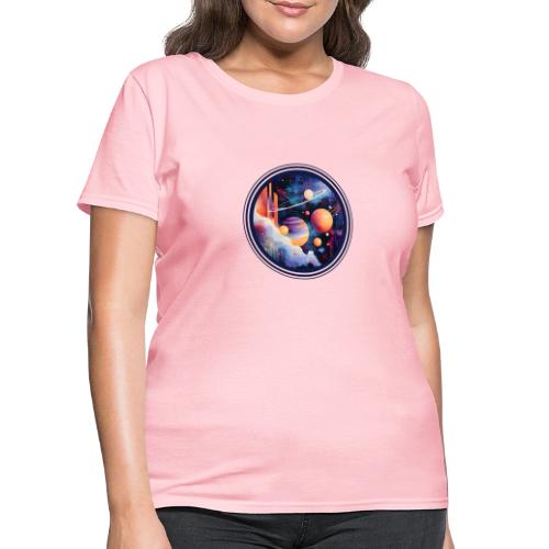 Floating Planetscape - Women's T-Shirt