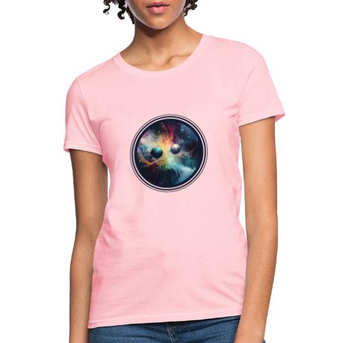 Chaotic Color Planets - Women's T-Shirt