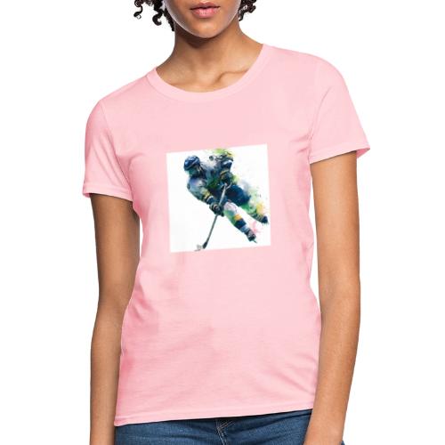 Hockey: Frozen Motion - Women's T-Shirt