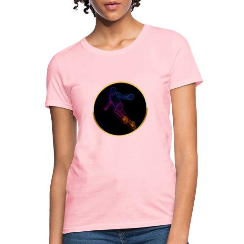 Basketball: Neon Jump Shot - Women's T-Shirt