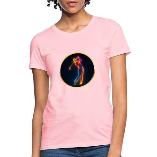 Neon Golf Motion - Women's T-Shirt