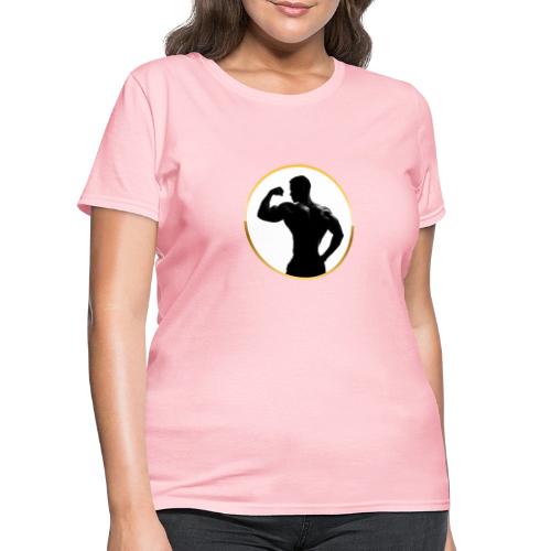 Bodybuilder: Classic Flex Emblem - Women's T-Shirt
