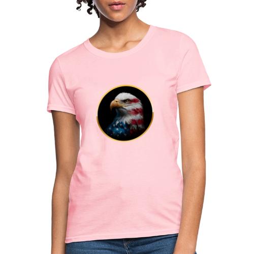 USA: Liberty Emblem - Women's T-Shirt