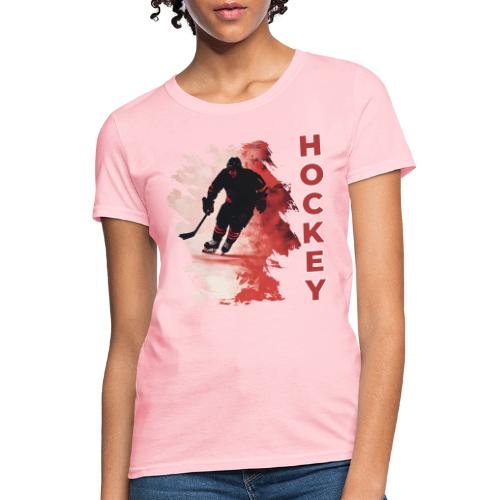 Hockey Fire - Women's T-Shirt