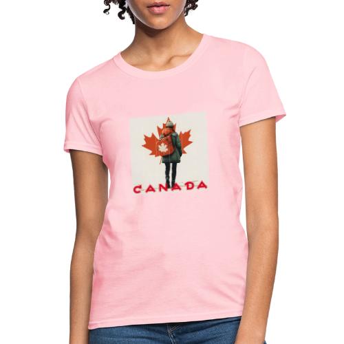 Canada: Proud Canadian Woman - Women's T-Shirt