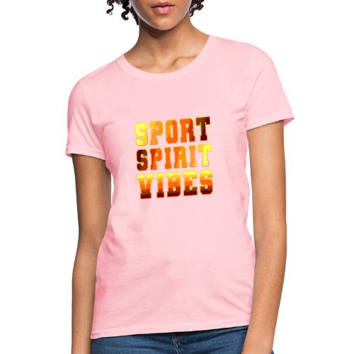 Sport Spirit Vibes Gradient - Women's T-Shirt