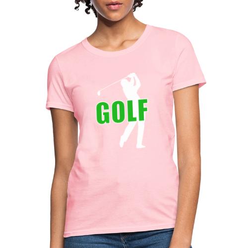 Golf: Classic Golf Motion - Women's T-Shirt