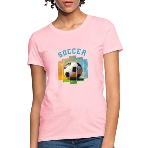 Soccer Ball Vibes - Women's T-Shirt