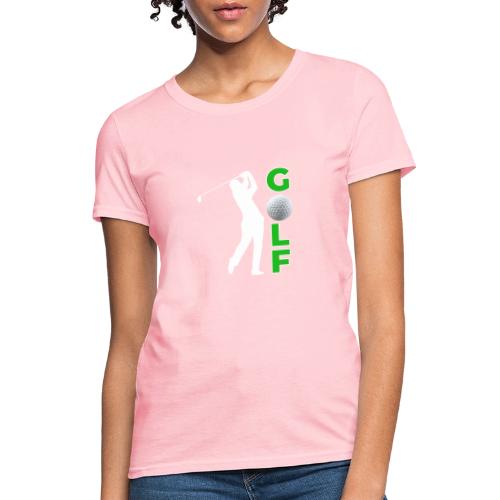 Golf: Classic Golf Motion - Women's T-Shirt