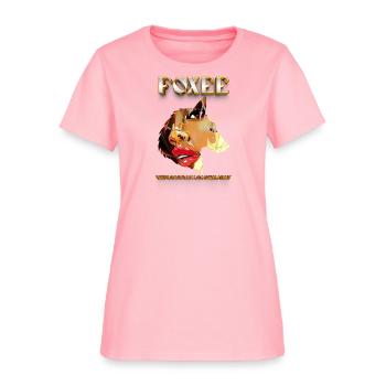 Foxee brilliant - Women's T-Shirt - pink - Front