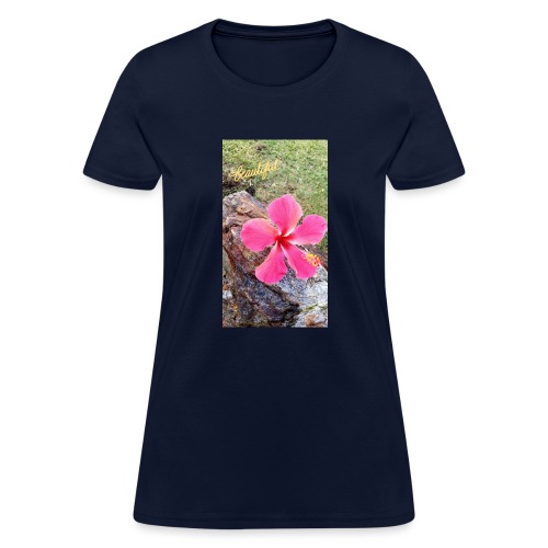 Pink Beach Flower - Women's T-Shirt