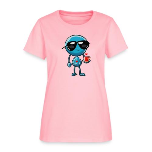 Smoon_I love Mrs S_Blue - Women's T-Shirt