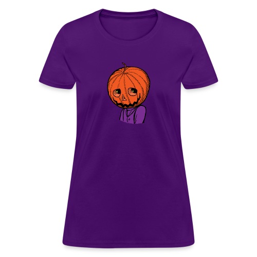 Pumpkin Head Halloween - Women's T-Shirt