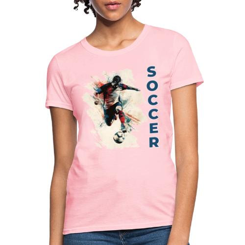 Soccer Power Move - Women's T-Shirt