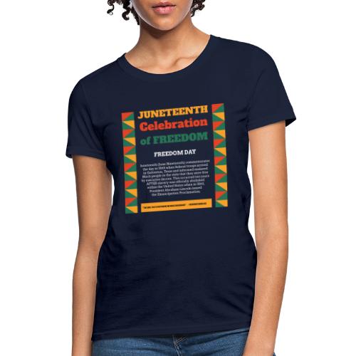 Juneteenth Freedom Day - Women's T-Shirt