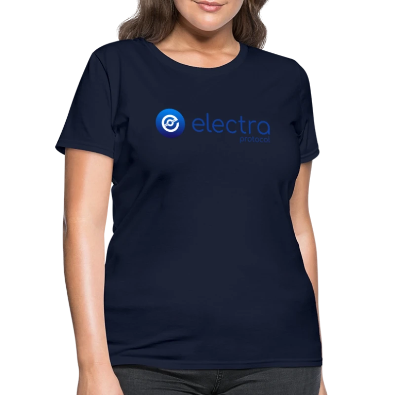 Electra Protocol Blue Logo - Women's T-Shirt