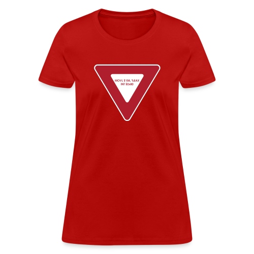 yield shirt white - Women's T-Shirt