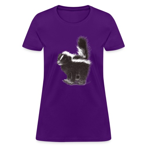 Cool cute funny Skunk - Women's T-Shirt