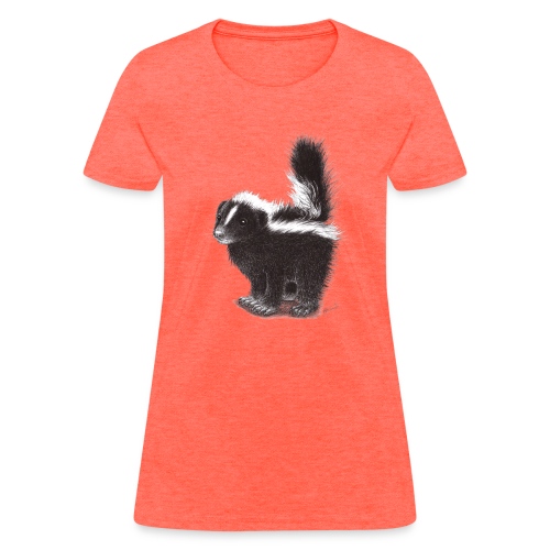 Cool cute funny Skunk - Women's T-Shirt
