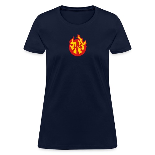 burn peace sign - Women's T-Shirt