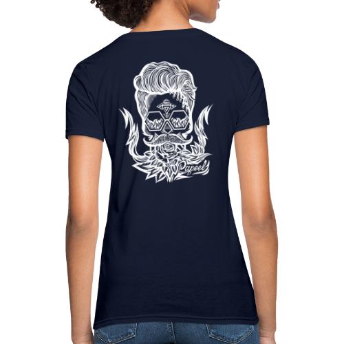 Papeel Skull Rofire White - Women's T-Shirt