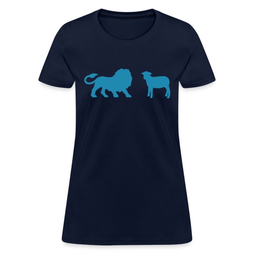 Lion and the Lamb - Women's T-Shirt