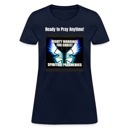 MightyWarrior PrayAnytime White - Women's T-Shirt